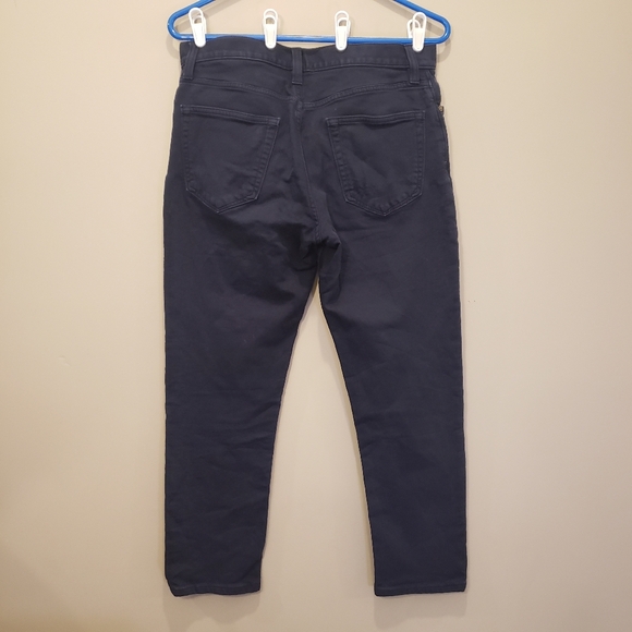 Banana Republic Traveler Slim Fit Chino Pants Men’s 32x26 Navy Blue Stretch - Picture 2 of 13